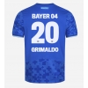 Maglie da calcio Bayer Leverkusen Alejandro Grimaldo #20 Terza Maglia 2025-26 Manica Corta